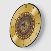 Zeitmaschine ~ Raum/Zeit Kontinuum ~ Zeitreise Große Wanduhr (Winkel)