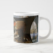 ZEITMASCHINE REISE LONDON 1347 SCHWARZSPIEL Jumbo-Tasse (Rechts)