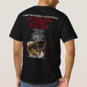 ZEITMASCHINE REISE SAN FRANCISCO ERDBEBEN 1906 T-Shirt (Rückseite)