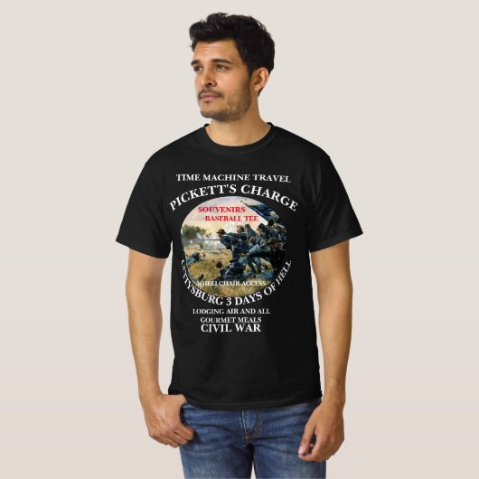 ZEITMASCHINE REISELAGER GETTYSBURG T-Shirt (Vorne ganz)