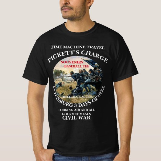 ZEITMASCHINE REISELAGER GETTYSBURG T-Shirt (Vorderseite)