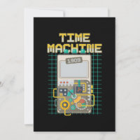 Zeitmaschine Retro Vintage Zeitreise Geschenk