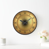 Zeitmaschine ~ Schwarzes Loch ~ Zeitreise ~ Große Wanduhr (Zuhause)