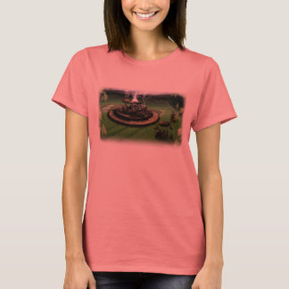 Zeitmaschine und Crop Circles-T - Shirt