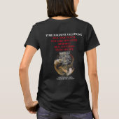 ZEITMASCHINENREISEBÜHNE POMPEII 79 AD T-Shirt (Rückseite)