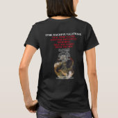 ZEITMASCHINENREISEBÜHUNG VON PARIS GETRÄNK T-Shirt (Rückseite)