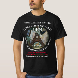 ZEITMASCHINENREISEBÜHUNG VON PARIS GETRÄNK T-Shirt