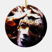 Zeitmaskade Keramikornament (Vorne)