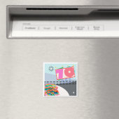 Zeitmeilen Magnet (In Situ (Geschirrspüler))