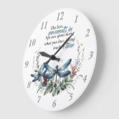 Zeitmomente Große Wanduhr (Winkel)