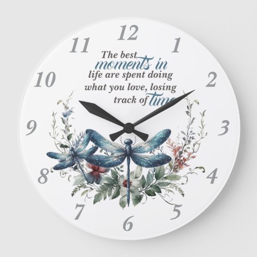 Zeitmomente Große Wanduhr (Vorderseite)