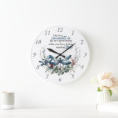 Zeitmomente Große Wanduhr (Zuhause)