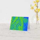 Zeitmomente Karte (Gelbe Blume)