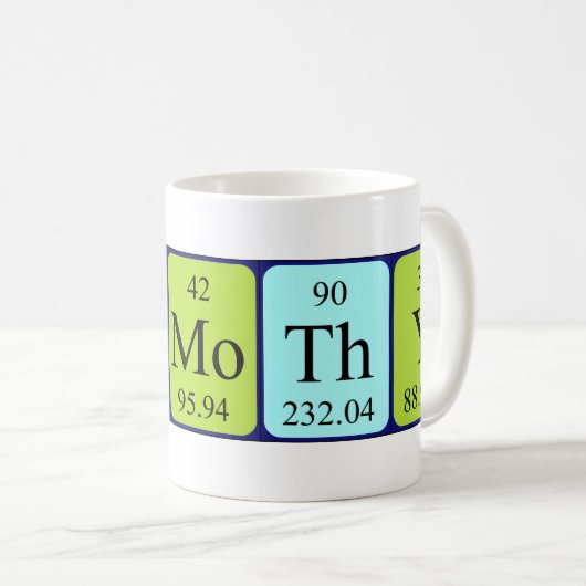 Zeitothy Periodenname Tasse (VorderseiteRechts)