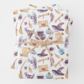 ZEITPAPIER DER MAGISCHEN SCHULE GESCHENKPAPIER SET (Beispiel)