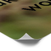 Zeitplakat Poster (Ecke)