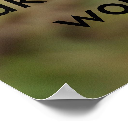 Zeitplakat Poster (Ecke)