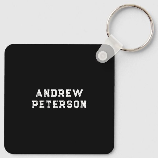 Zeitplan für den Aufenthalt in Fun Man Red Blue Wh Schlüsselanhänger (Rückseite)