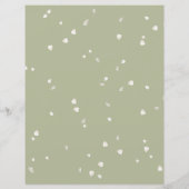 Zeitplan für die Hochzeiten von weißem Blossom (Rückseite)