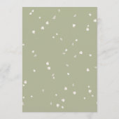 Zeitplan für die Hochzeiten von weißem Blossom Programm (Rückseite)