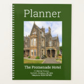 Zeitplan für die Hotelunterkunft Planer (Vorderseite)