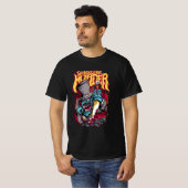 Zeitplan für Mord - Horror Comic Halloween T-Shirt (Vorne ganz)