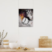 Zeitplanausdruck Poster (Küche)