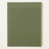 Zeitplaner für Blumenwerbung Planer (Rückseite)