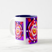 Zeitpunkte Zweifarbige Tasse (Vorderseite Links)