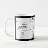 Zeitrabatte - Worte Kaffeetasse (Links)