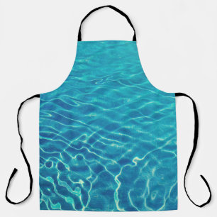 Zeitraffer-Fotografie des blauen Wassers Schürze