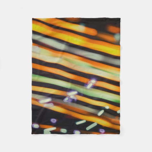 Zeitraffer-Fotografie Fleecedecke (Vorderseite)