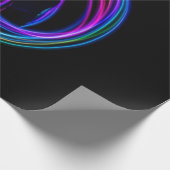 Zeitraffer-Fotografie von Lichtern Geschenkpapier (Ecke)