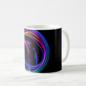 Zeitraffer-Fotografie von Lichtern Kaffeetasse (VorderseiteRechts)