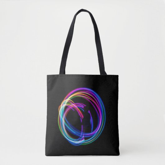 Zeitraffer-Fotografie von Lichtern Tasche (Vorderseite)
