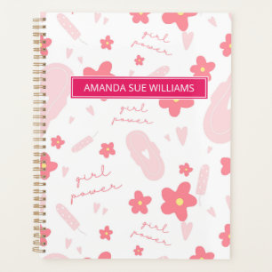 Zeitraum/Menstruationszyklus - Ihr Name/Monogramm Planer