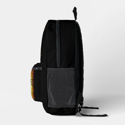 Zeitreise Bedruckter Rucksack (Rechts)