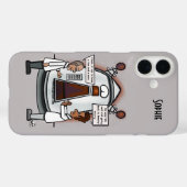 Zeitreise Case-Mate iPhone Hülle (Rückseite (Horizontal))