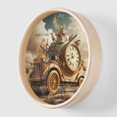 Zeitreise Fantasy Surreal Art Uhr (Winkel)