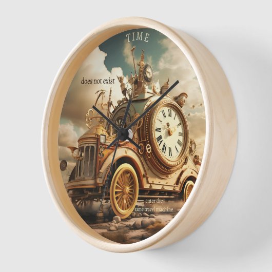 Zeitreise Fantasy Surreal Art Uhr (Winkel)