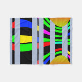 Zeitreise Fleecedecke (Vorderseite (Horizontal))