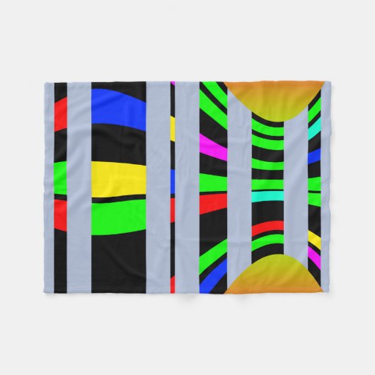 Zeitreise Fleecedecke (Vorderseite (Horizontal))