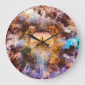 Zeitreise Große Wanduhr (Vorderseite)