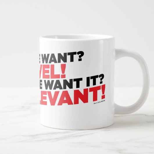 Zeitreise Jumbo-Tasse (Rechts)