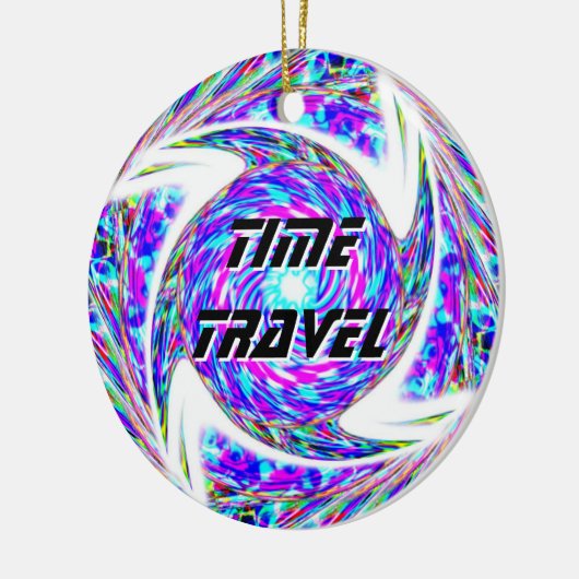 ZEITREISE KERAMIK ORNAMENT (Links)