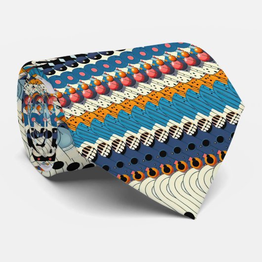 Zeitreise Krawatte (Gerollt)