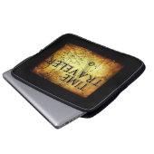 Zeitreise Laptopschutzhülle (Vorne Knopf)