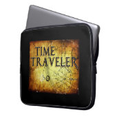 Zeitreise Laptopschutzhülle (Vorderseite Links)