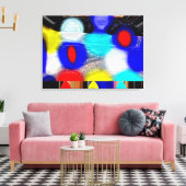 Zeitreise Leinwanddruck (Insitu (Wohnzimmer))