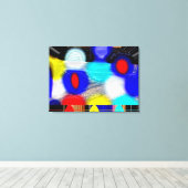 Zeitreise Leinwanddruck (Insitu (Holzboden))